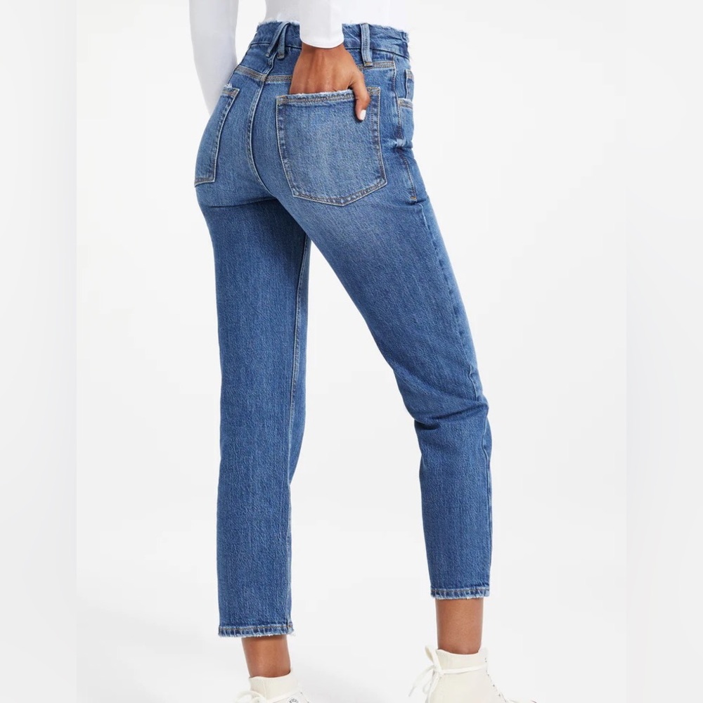 Good American GOOD ICON CROPPED Jeans - Picture 3 of 3